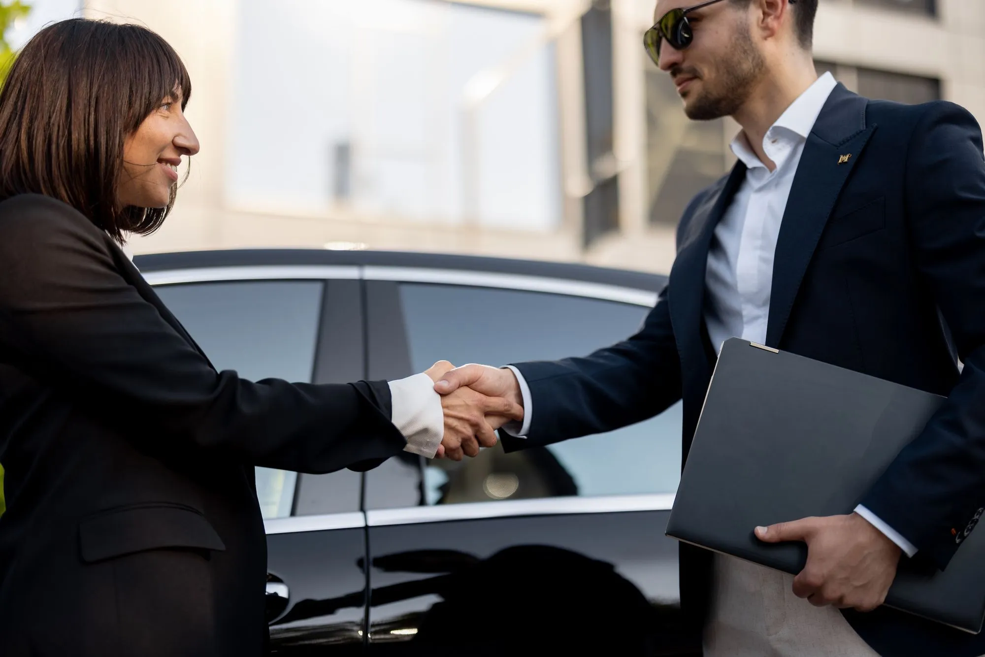 Accueil professionnel d'un client EuroCab